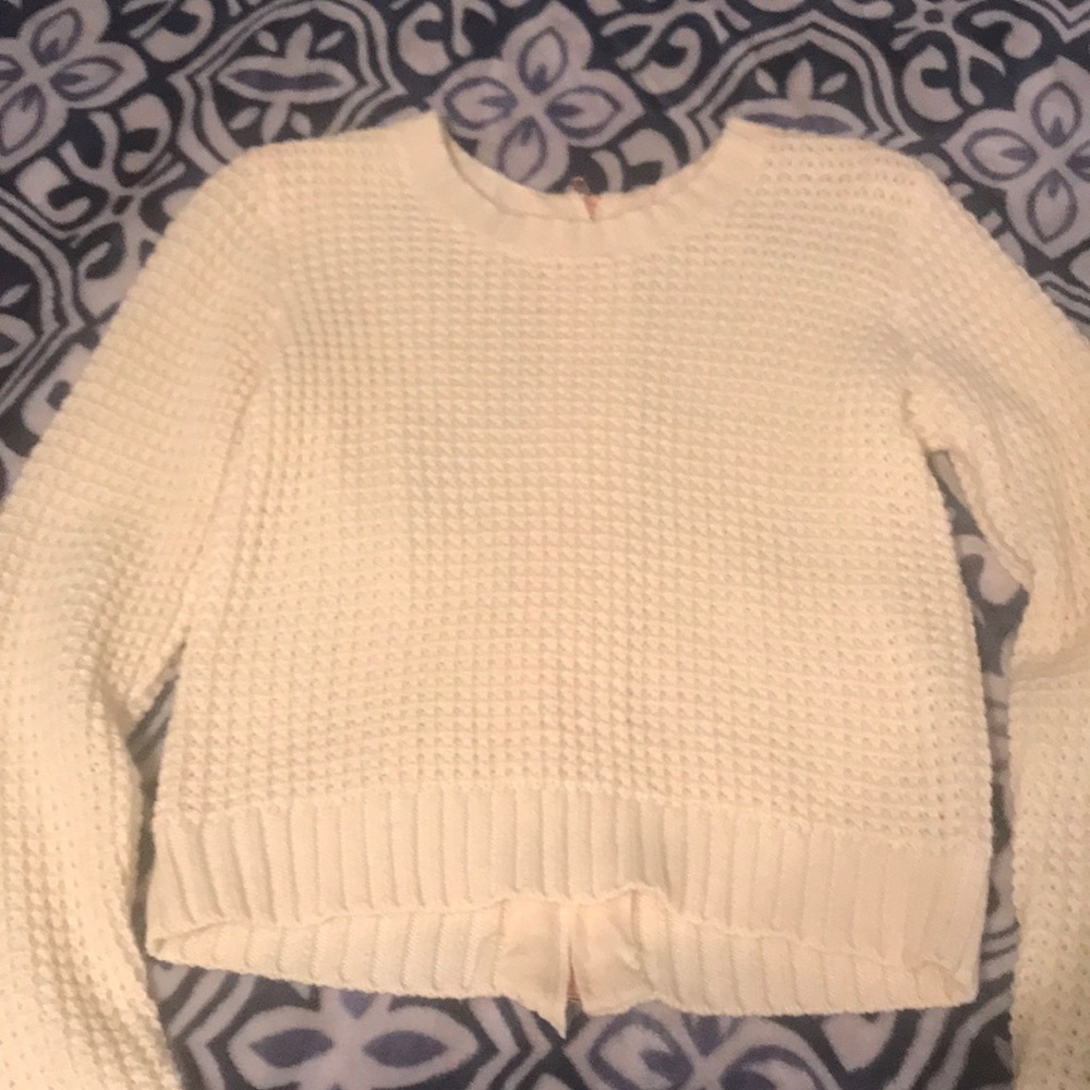 mesh sweater